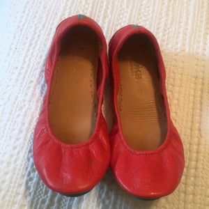 EUC Poppy leather Tieks ballet flats, size 7